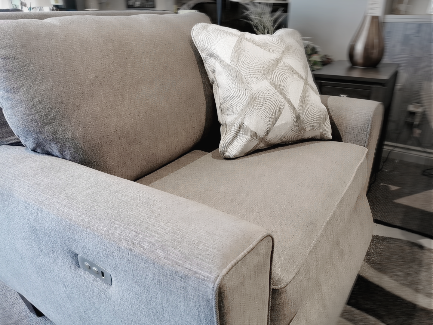 897 Edie Power Reclining Chair And A Half Conway Furniture