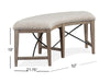 D4805 Paxton Place Curved Bench
