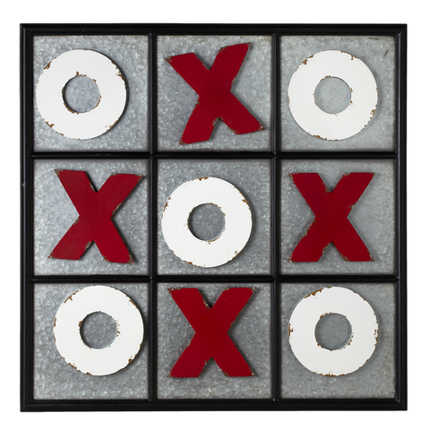 139843 Tic Tac Toe Magnetic Wall Board