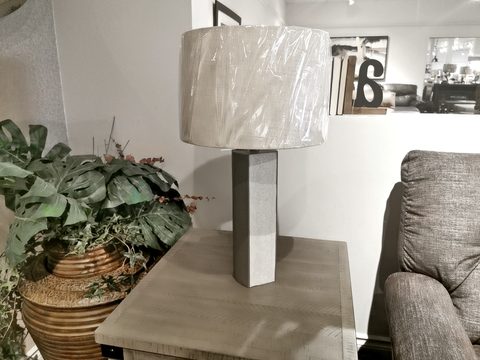 Rumina Cement Table Lamp