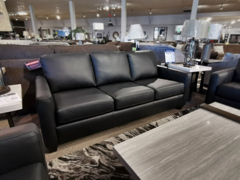 7002 Leather Sofa